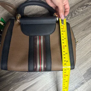 & Other Stories Brown and black shoulder and hand bag thumbnail 9