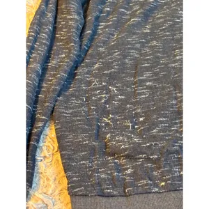 Threads 4 Thought Womens Navy Blue‎ Space Dye Pullover Top TWA2598 Large thumbnail 3
