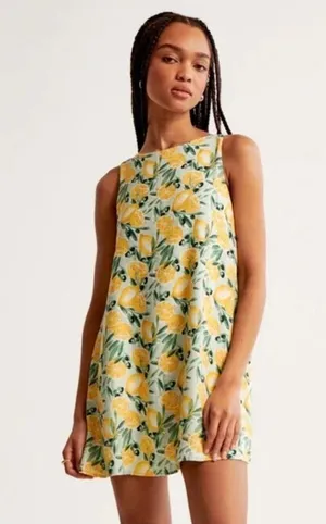Abercrombie Lemon Dress thumbnail 1