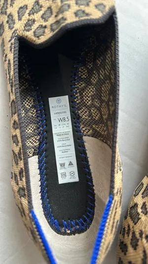 Rothy's Flats Leopard Print The Point 8.5 thumbnail 9