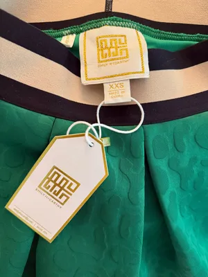 Emily McCarthy Green Mini Athletic Skort/Skirt NWT thumbnail 2