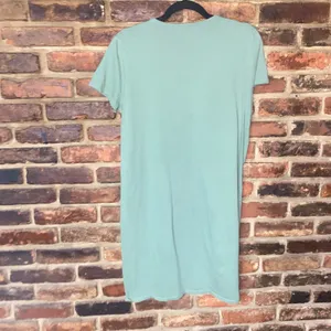 J. Crew Sage Green Short Sleeve Cotton Lightweight T-Shirt Mini Dress Size Small thumbnail 8