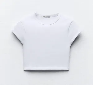 ZARA Fitted Cropped Shirt thumbnail 1