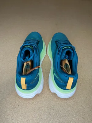 HOKA Bondi 8 Men’s 11D Deep Lagoon Ocean Mist Running Shoes 1123202-DLOM thumbnail 4
