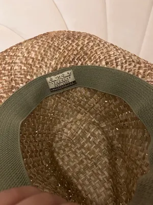 Neutral cream brown cowgirl hat with beading thumbnail 5
