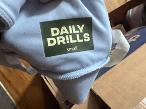 Daily Drills Go! V-Neck Sports Bra Mist Small thumbnail 6