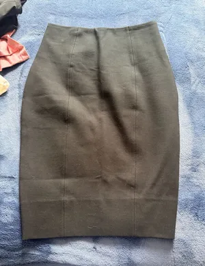 Karen Millen olive black skirt size xs thumbnail 1