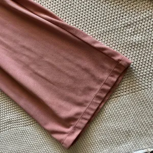 Halara High Waisted Plicated Side Pocket Wide Leg Waffle Work Pants Pink Small thumbnail 8