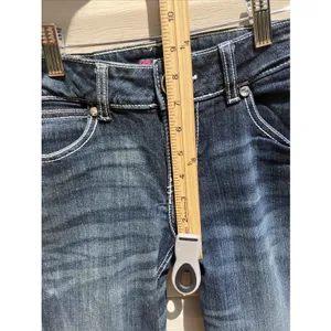 Vintage Wrangler Western Bootcut‎ Blue Denim Jeans Women Size 3X34 Rodeo Cowgirl thumbnail 6