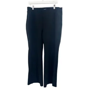 Anthropologie‎ Maeve slim flare pants black 1X thumbnail 2
