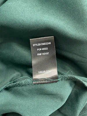 NWT Lulu’s Green Glimpse Of Glamor Mini Dress thumbnail 9