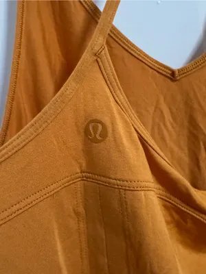 lululemon athletica Orange T-Back Camisole Tank thumbnail 3