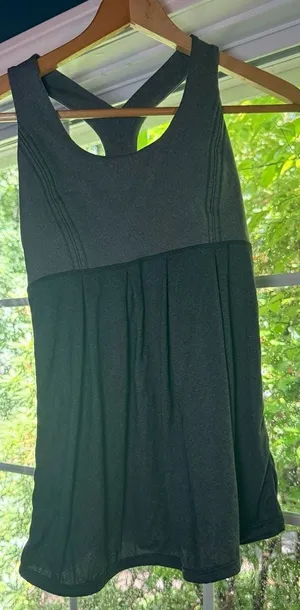 Lululemon Run: Your Heart Out Tank Racerback Pleated Hem thumbnail 2