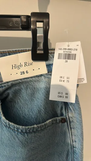 Abercrombie Jean High-Rise Skirt thumbnail 3