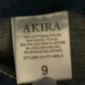 Akira Women's High Rise‎ Skinny Jeans Sparkle Rhinestone Blue Size 9 thumbnail 12