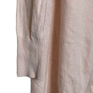 Ann Taylor Loft Womens Open Sweater‎ Cape Size Small Peach Wool Blend LS thumbnail 3