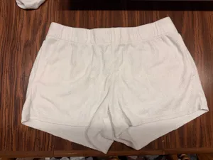 Aerie white pj shorts  thumbnail 1