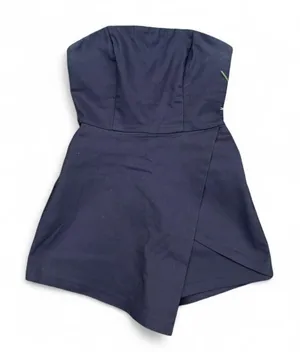 Polly Black Strapless Romper size 8 thumbnail 1