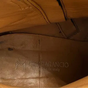 Grigiarancio Y2K Black Leather Ankle‎ Boots 8.5 | Made in Italy Chunky Heel thumbnail 2