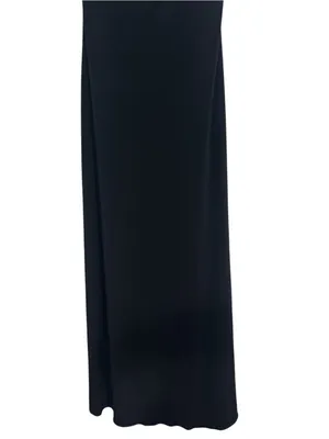 Laundry by Shelli Segal Black Maxi Halter Dress Embellished Gown size 8 thumbnail 6