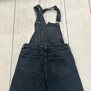 Lucky brand the tomboy overalldark blue denim overalls thumbnail 6