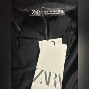 ZARA Dress Join Life Size S Women's‎ Dress Black Short Sleeve / Long Blouse New thumbnail 8