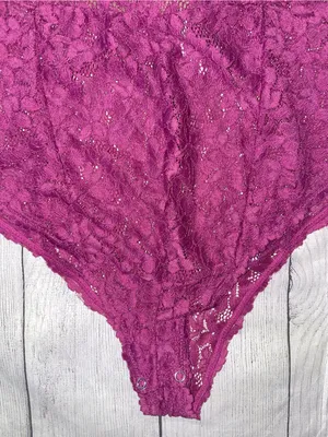 Intimately Free People Lace Halter Teddy Bodysuit thumbnail 3