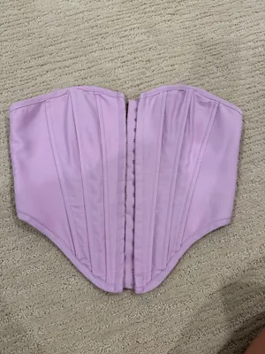 Hello Molly Craving Us Corset Top in Lilac Size 8 (L) thumbnail 2