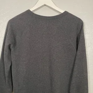 Denim & Supply Ralph Lauren Women L Gray Sweatshirt Velvet Embroidery Preppy thumbnail 9