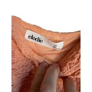 Elodie Coral Textured Lace Bodysuit NWT Small Nordstrom thumbnail 3