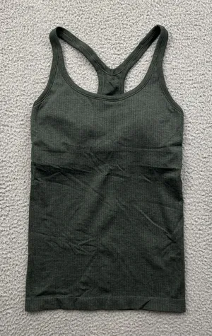 Lululemon Ebb To Street Tank Top Smoked Spruce Green Athletic Athleisure Women 6 thumbnail 1