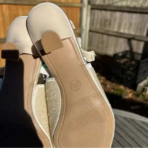 Nwt Women's Milan Slingback Heels - A New Day size 9.5 winter wedding guest fall thumbnail 9