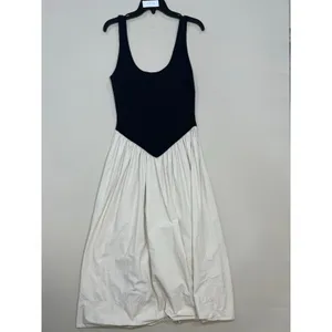 Ronny Kobo Combo Drop Waist Midi Dress Size M thumbnail 3