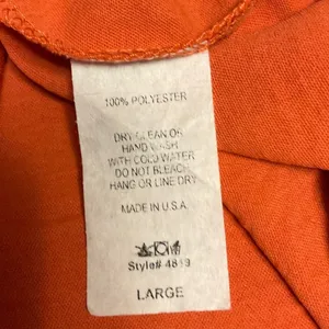 Entro Vibrant Orange Mini Dress with Ruffle Sleeves thumbnail 7