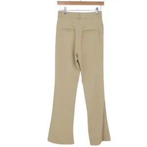 Alice & W Pants Womens Medium Split Hem Tan High Rise Dress Trousers Excellent thumbnail 4