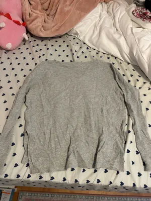 American Eagle Grey Long Sleeve thumbnail 3