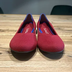 Burgundy Rothy’s Flats thumbnail 3