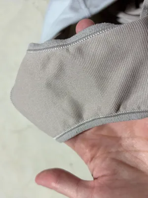 Lululemon Gray/white Active Shorts 4 thumbnail 6