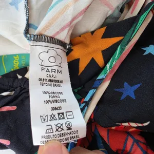 Farm Rio NWT Macacao Patch Zodiac Halter Jumpsuit Multi Color Astrological GG XL thumbnail 8