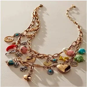 Free People Maxamillion Charm Necklace thumbnail 2