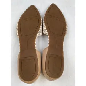 Nine West Women's Starship Leather Tan Point Toe Flats/Shoes Size 7.5 SKU 4044 thumbnail 6