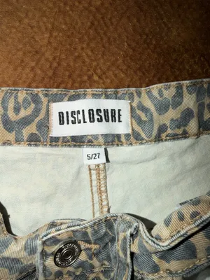 Cheetah print shorts Multiple Size 26 thumbnail 3