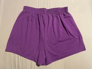 Sweatpants Shorts Purple thumbnail 2