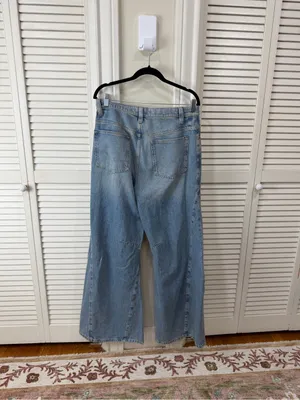 Free people Eden High Slouchy Flare Jeans thumbnail 8
