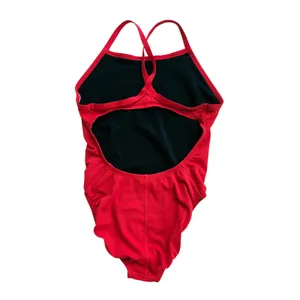 Nike Swim HydraStrong Essential Red One Piece Swimsuit Size 34 WMS 8 thumbnail 4