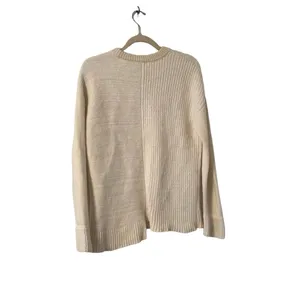 ALICE + OLIVIA Off White Wool Sweater Pullover Top thumbnail 3