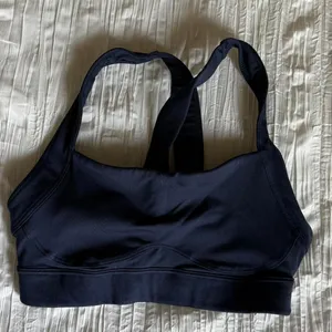Navy Blue Sports Bra thumbnail 1