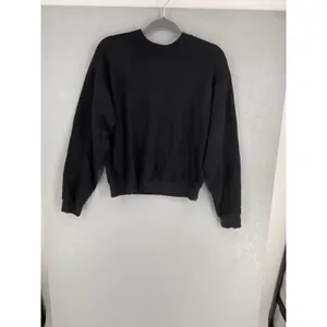 SKIMS Unisex Sweatshirt Black Cotton Blend Crewneck Pullover Medium thumbnail 3
