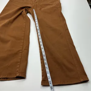 Judy Blue High Rise‎ Control Top Wide Leg Crop Jean Camel Brown Size 13 / 31 thumbnail 9