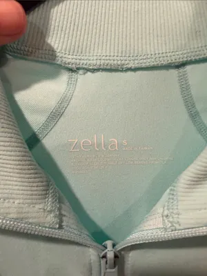Zella Tiffany blue Full-Zip‎ athletic  Jacket small thumbnail 4